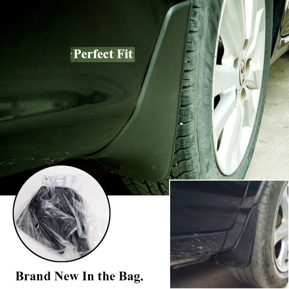 For Toyota Corolla Altis E140 2007-2013 Mudflaps Splash Guards Mud Flap Front Rear Mudguards Fender 2008 2009 2010 Mud Flaps