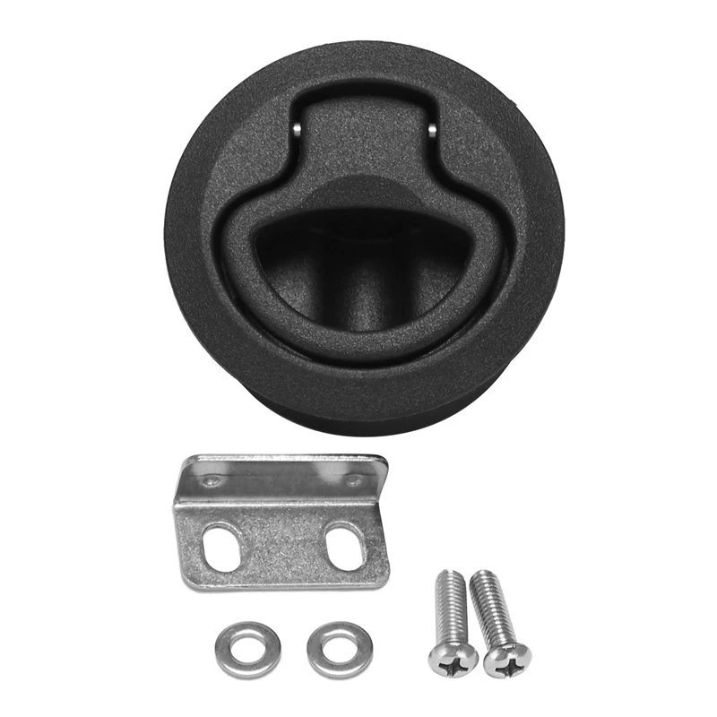 

8X Slam Latch Hatch Round Pull Latch 1/2 Inch Door Replace M1-63 RV Marine