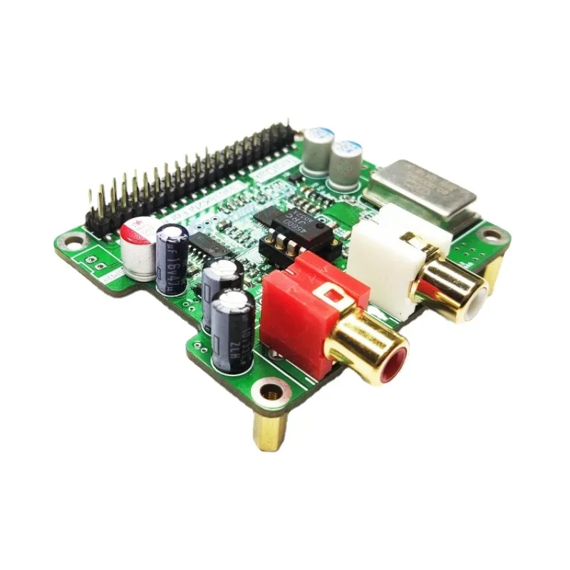 Placa decodificadora de expansión ES9018K2M Raspberry Pi I2S DAC tarjeta de sonido de Audio Digital 4580D OP AMP para Raspberry Pi 4B 3B 3B + 2B +