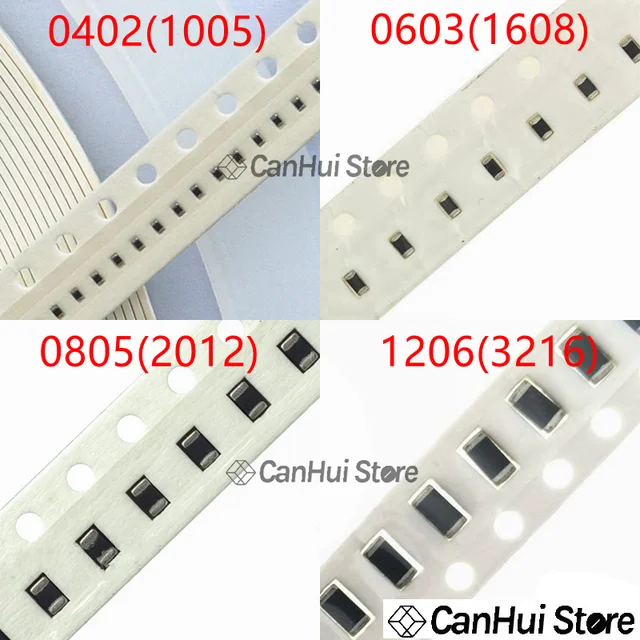 100szt SMD Induktor SMT Chip Inductors 0402 0603 0805 1206 22nH 27 33 39 47 56 68 82 100 120 150 180 nH 1uH 1.5 2.2 4.7 12 100uH