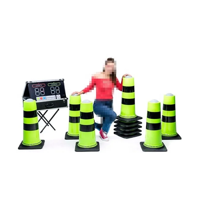 

Interactive Playsystem Battle Light Cones / Light Strike Battle Cones for Outdoor /indoor Sport Game for Kids and Adults