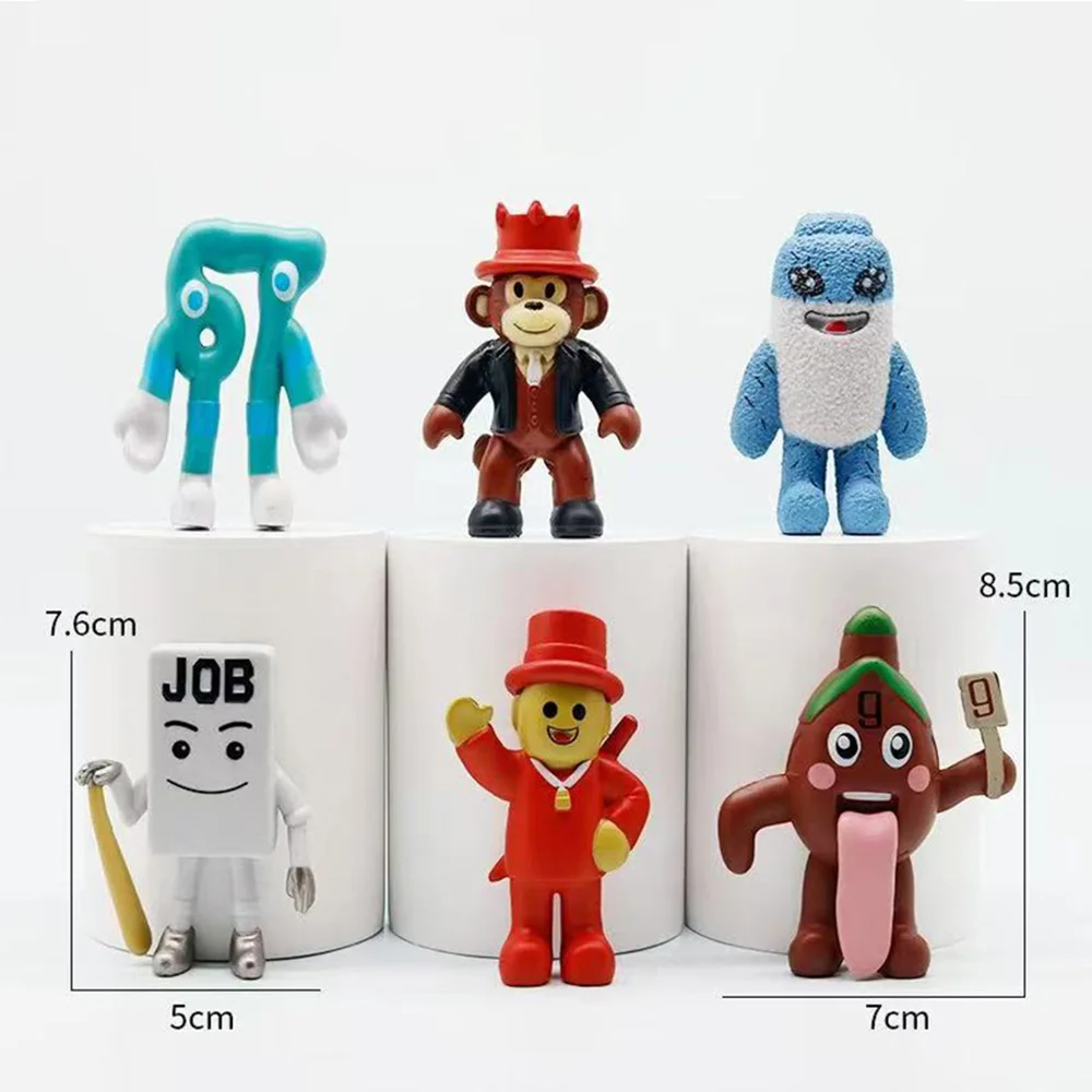 STEAL A BRAINROT Shark Figure Doll Toy Anime No. 9 House No.67 Giocattolo Film Animali Giocattolo Ventole Gioco Compleanno per Halloween Regali per bambini