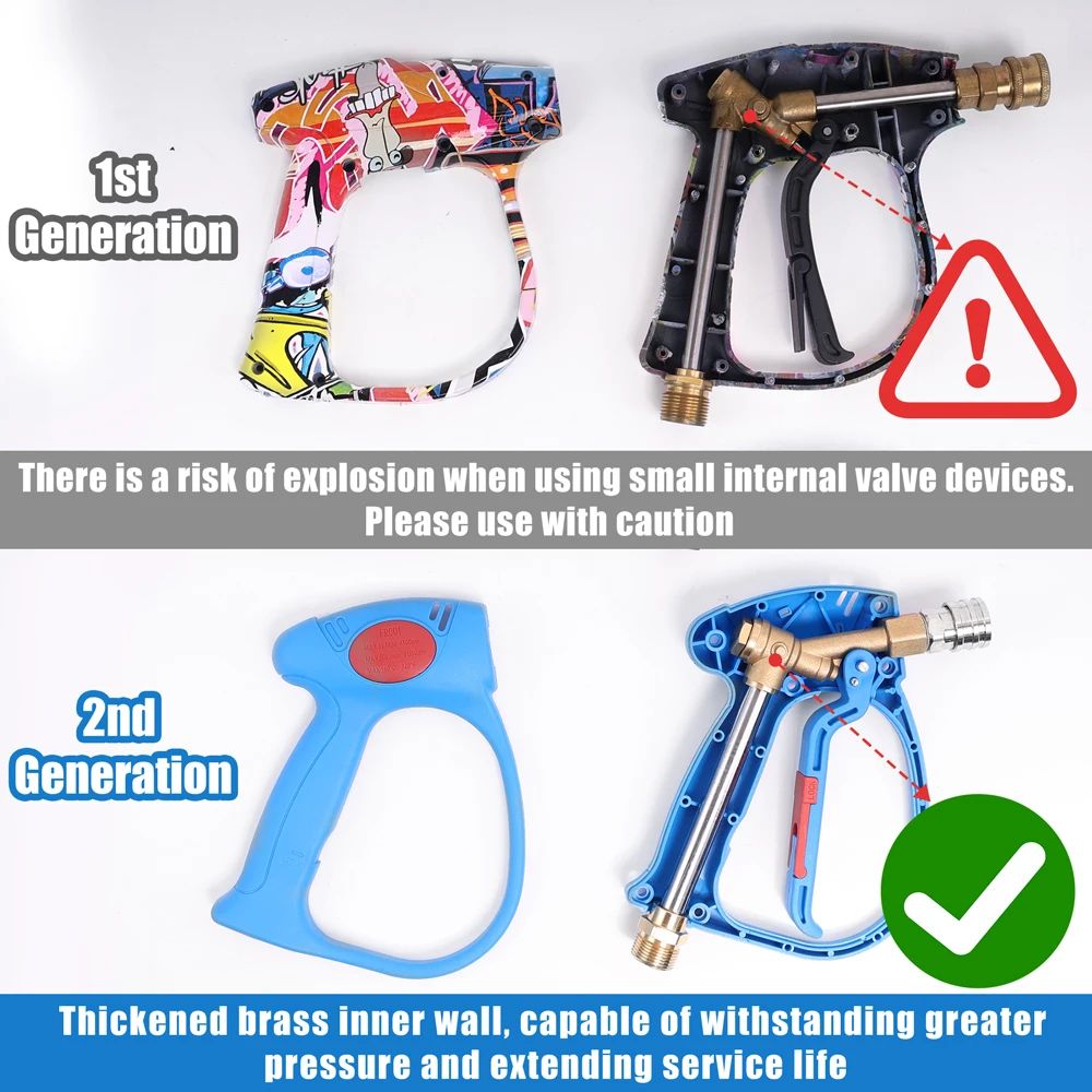 Car Cleaning Hose Connector Karcher Nilfisk Parkside Bosch Lavor STIHL M22-14 Quick Connect Foam Gun Water Gun Pressure Washer