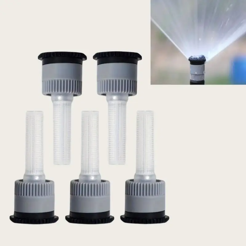 1pcs Adjustable Garden Sprinkler Nozzles Uniform Spray Anti Clog Filter For Lawn Yard Irrigation Plant Care