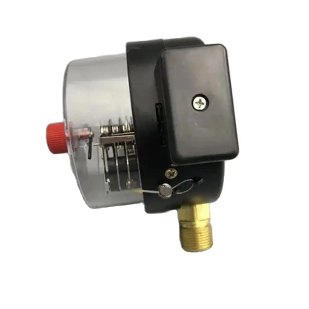 220V/380V เครื่องวัดความดันแบบสัมผัสไฟฟ้าเครื่องวัดความดันสูญญากาศตัวควบคุม