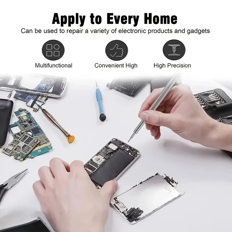 25 In 1 Magnetic Precision Screwdriver Kit With 24 Pcs Mini Pocket Screwdriver Set Small Repair Set For Mobile Phone/PC/Camera