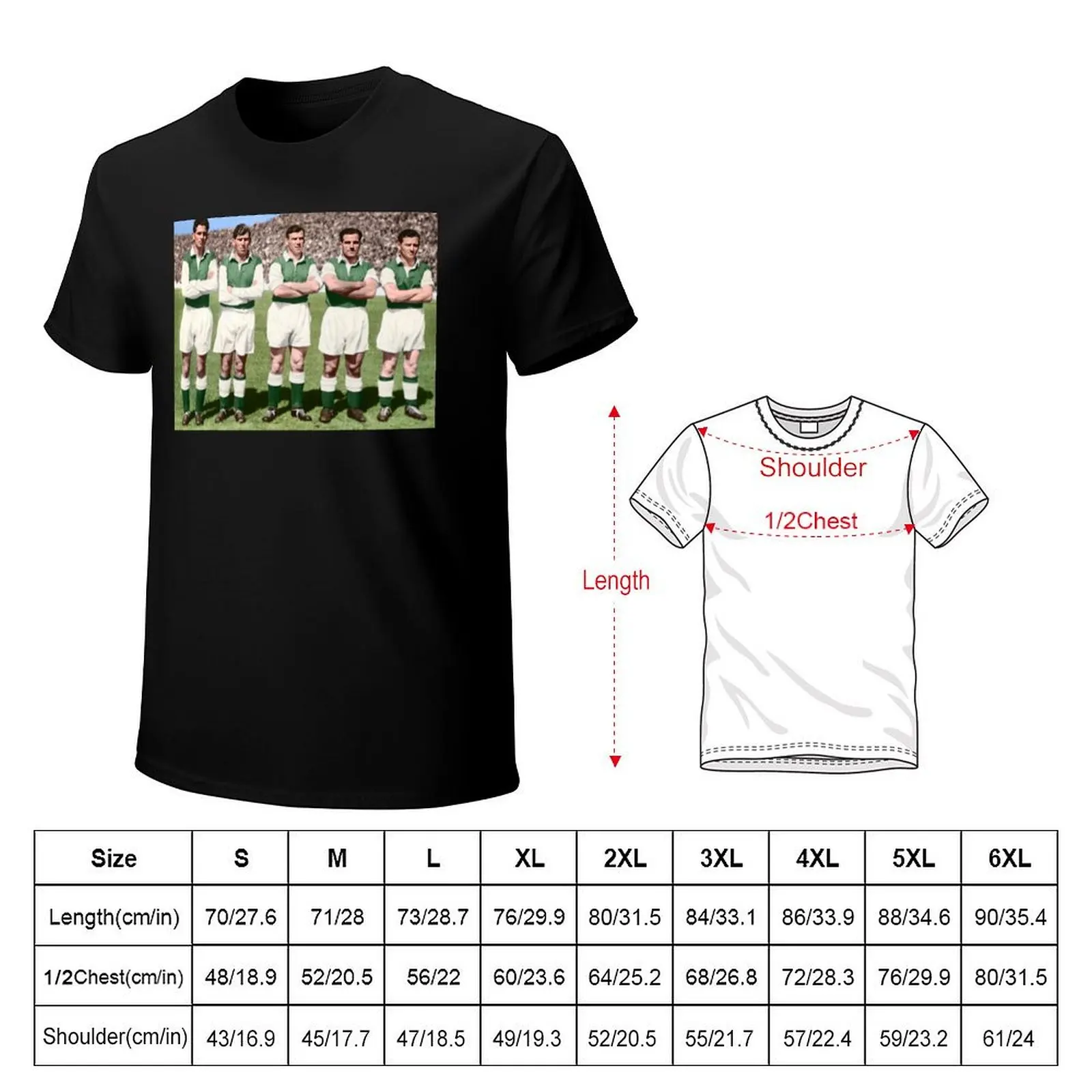 The famous 5 of Leith T-Shirt Athletic Fit Sports Short Sleeve Top