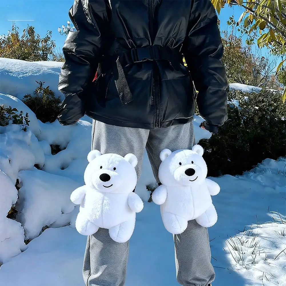 Almohadilla para glúteos de oso para esquiar, almohadilla suave para glúteos y cadera, rodilleras para Snowboard, protección suave para la cadera, almohadillas protectoras para esquiar, accesorio de esquí