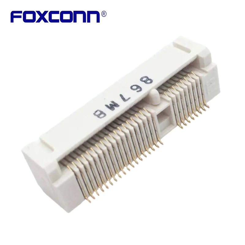 Foxconn AS0B226-S80Q-7H Connector 52P 8.0H MINI PCIE Bayonet Slot