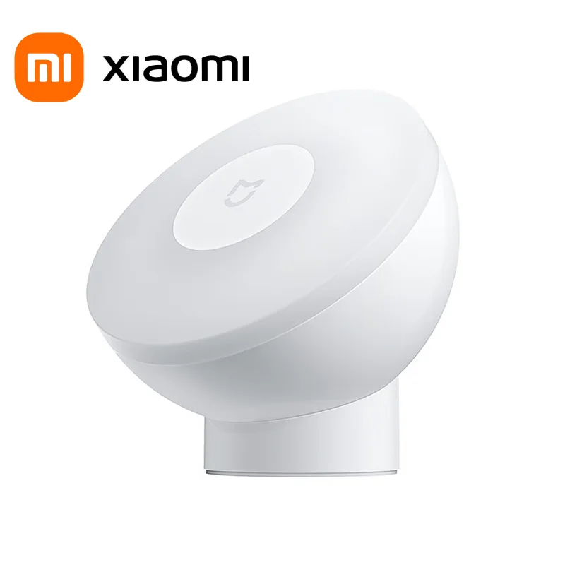 

Xiaomi Mijia Night Light 2, 2-Speed Brightness, PIR Human Body Sensor Photosensitive Sensor, Magnetic Adsorption, 360° Rotatable