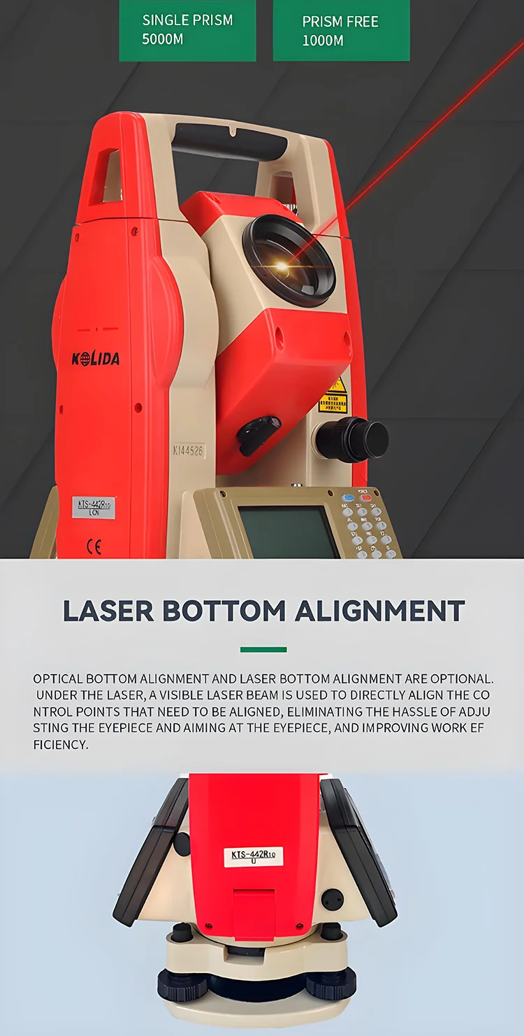 Best Sales  KTS-442R10U Total Station Surveying Instrument Equipment Cts-112r4 P