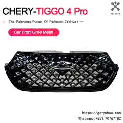 For Chery Tiggo 4 Pro 2020 2023 Front Grille Radiator Water Diamond Original Automobiles Parts Accesorios Para Auto Tools