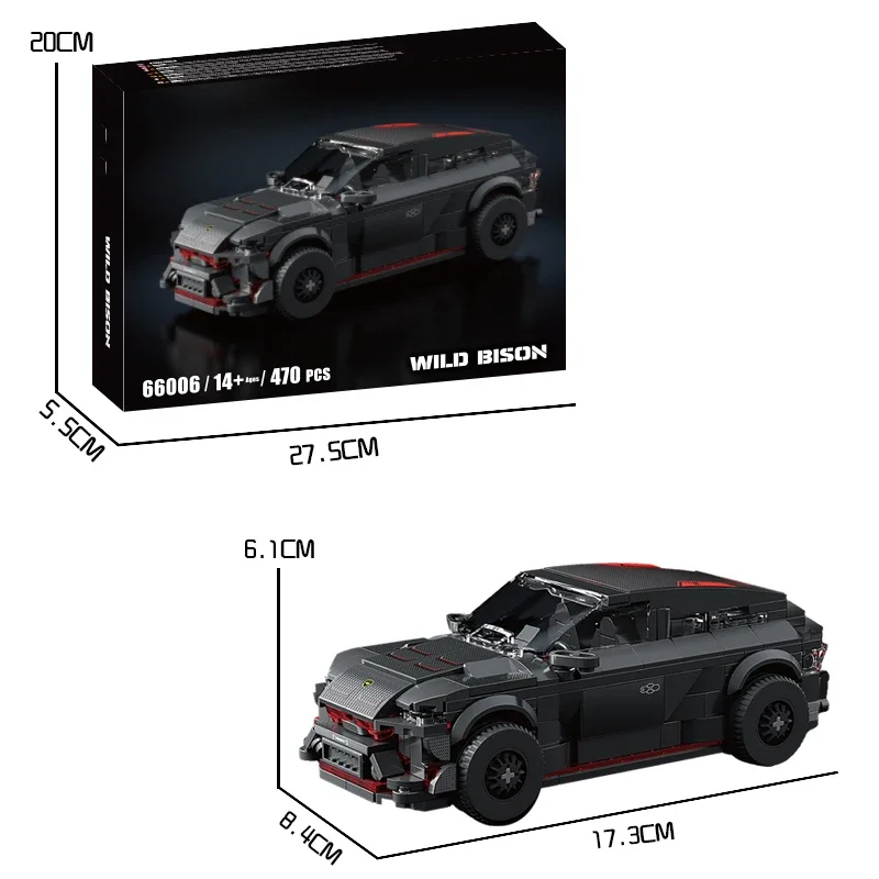 470PCS City Racing Car Building Blocks Champion Sports Car Vehicle Model Bricks Adult Collection Display Kids DIY Toys Gifts