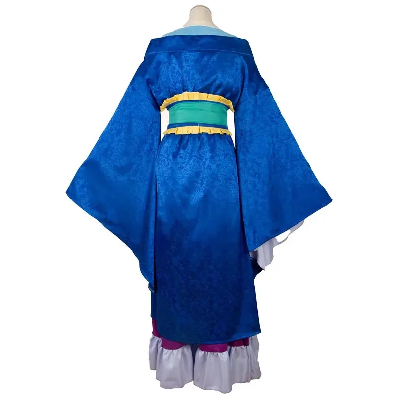 Anime The Apothecary Diaries Cosplay Costume Rifa Dress Fantasy Kimono Role Play Clothing Halloween Carnival Party Women Suits