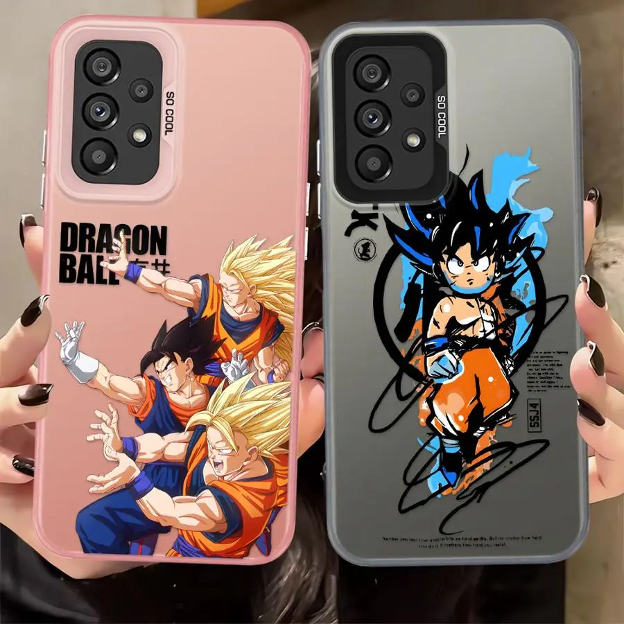 لعبة دراغون بول الكرتون جوكو لينة غطاء حقيبة لهاتف سامسونج جالاكسي A12 A23 A13 A25 A22 A14 A32 A24 A15 A16 A34 #5