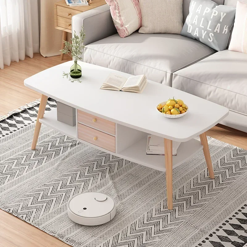 Household Goods Coffee Table Small Apartment Living Room Sofa Tea Table Table Simple Rental House With Modern Simple Small Table