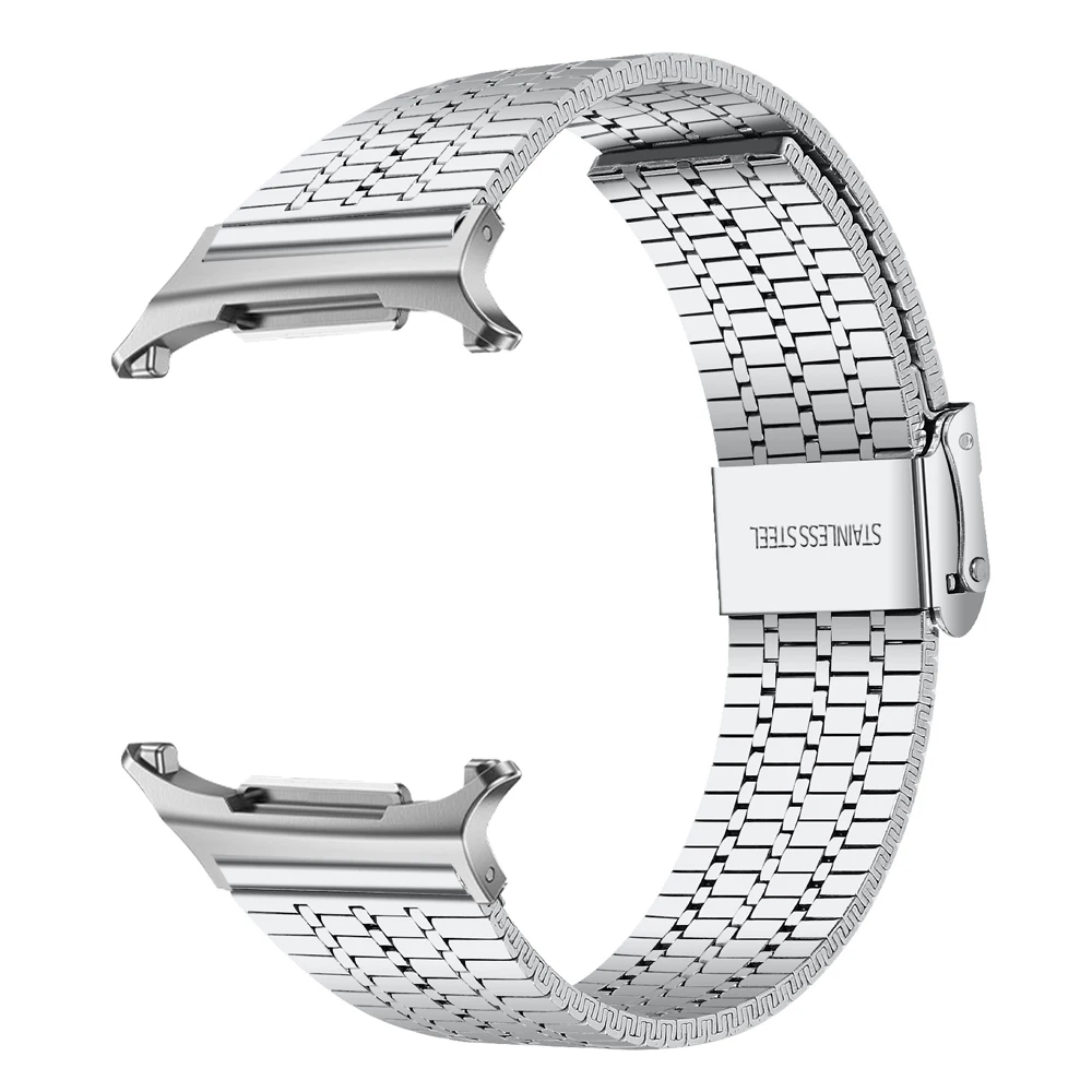 Jam tangan Samsung galaxy, untuk Samsung Galaxy watch Ultra band 47mm bisnis tali stainless steel jam galaxy ultra 47mm gelang correa tali Pria Wanita