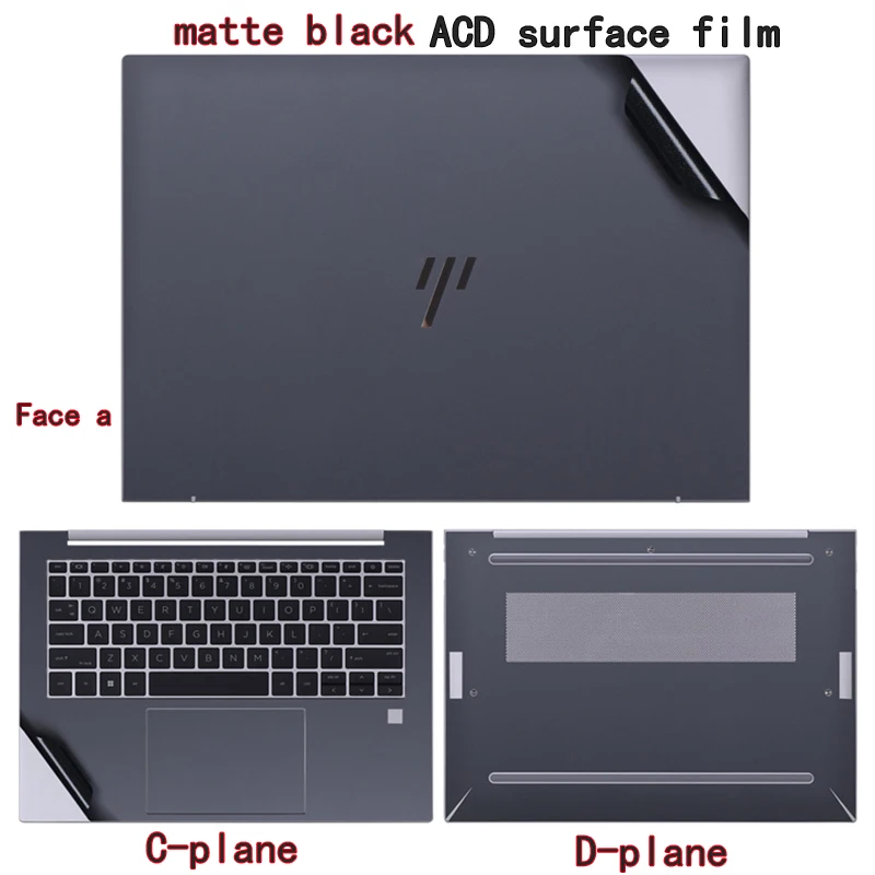 Für HP ZBook Ultra G1a 14/ZBook Firefly 14 G10/G9 Computer-Hautfilm Fury 16 G11 Shell-Folie, nicht schneidende Ethylen-Aufkleberfolie