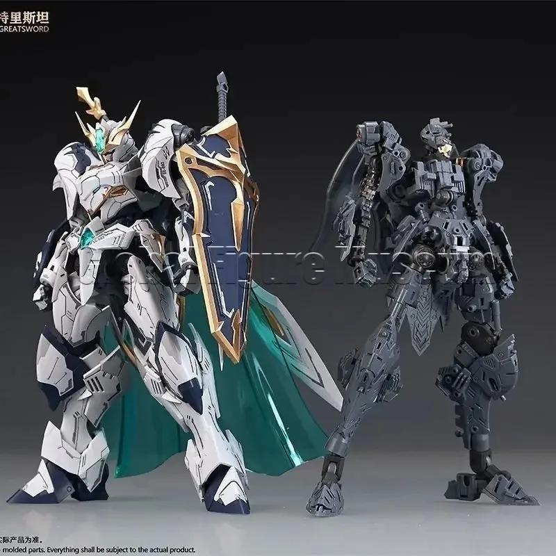 ブランド新オリジナル-snaa-hg-1-144-sc-002-タイタンソードトリスタンモデル円卓の騎士像モデル-pvc-像おもちゃギフト