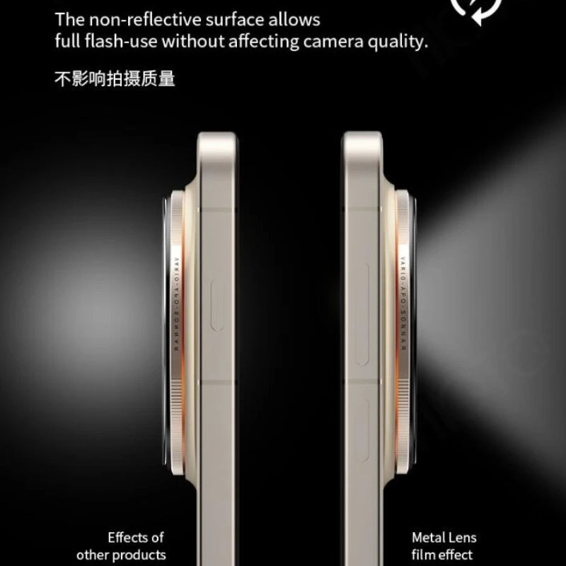 الألومنيوم معدن كاميرا خلفية حماة ل Vivo X300 برو غطاء للعدسات حامي الشاشة ل VIVOX300 X300Pro عدسة حلقة الفيلم #4