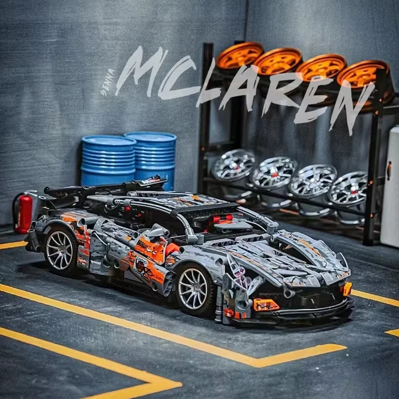 

Creative MOC Building Blocks Sports Car Model Kit Assembly Bricks Educational Construction Toys for Children Birthday Gift