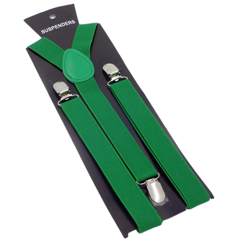 สายเอี๊ยมยางยืดแบบปรับได้แบบ unisex – รูปตัว Y กว้าง 1 นิ้วพร้อมคลิปโลหะที่แข็งแกร่ง อุปกรณ์ตกแต่งตัวของผู้ชายทุกวัน