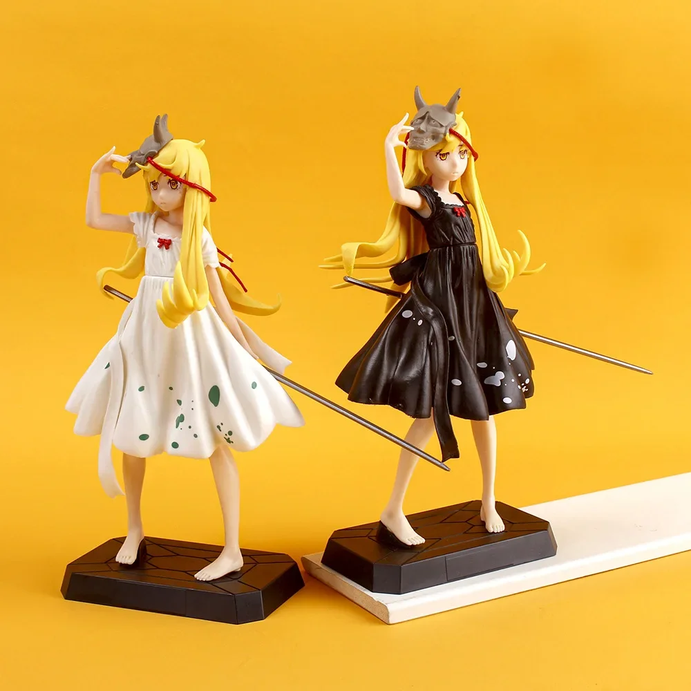 Anime Oshino Shinobu figurki produkty peryferyjne Hobby kolekcje Kawaii model kosmetyczny obudowa komputera dekoracja stołu