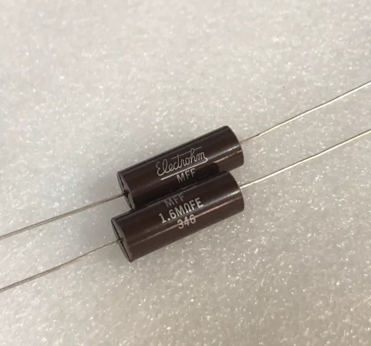 

4pcs/lot Japanese original NIKKOHM MFF 10W 1.6M 10x28mm high-power antique audio resistor free shipping