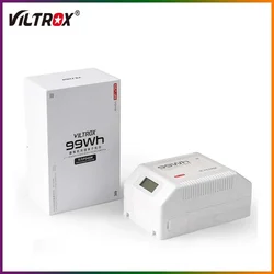 VILTROX BP-V50 BP-V99 BP-V150 Mini V-Mount/V-Lock Lithium Battery High-Capacity PD Fast Charging For Cameras Smartphones Laptops