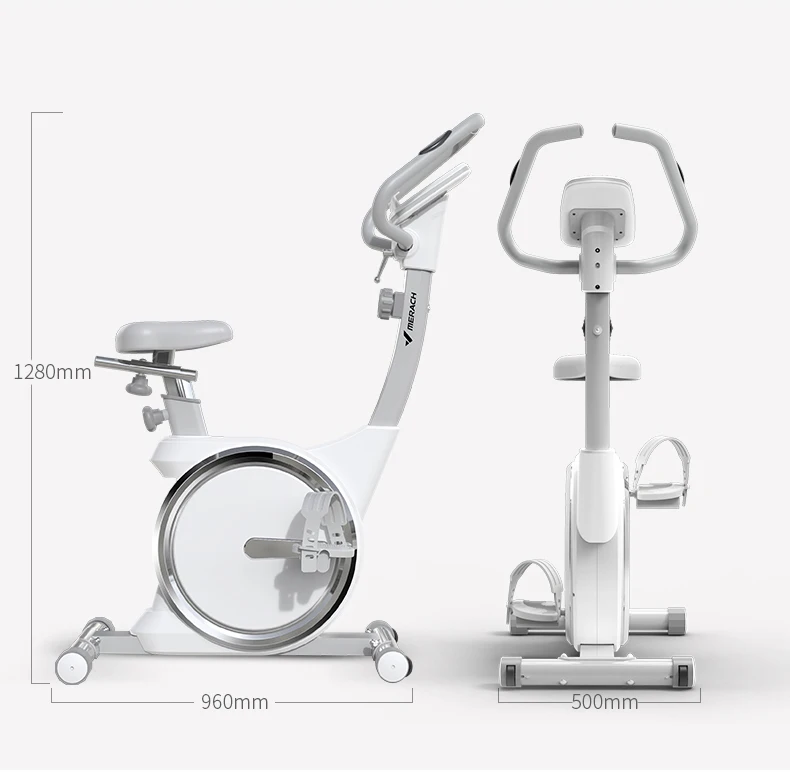 Велотренажер MERACH Body Fit Gym Master, небольшой домашний, подвижный, для аэробных тренировок, спиннинга