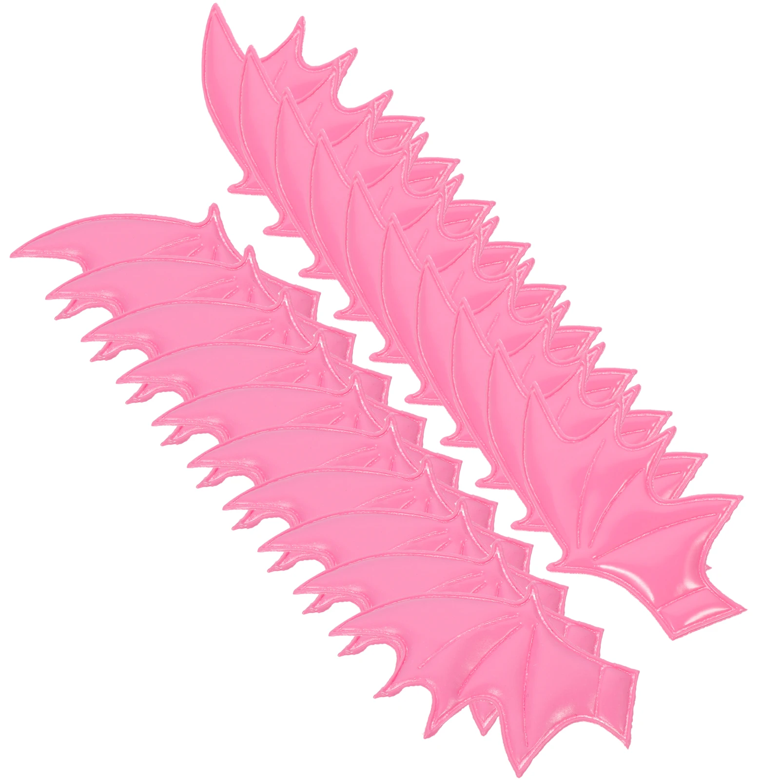 

50 Pcs Halloween 's Horn Wings Ornaments Costume Decor Hat for Clothes