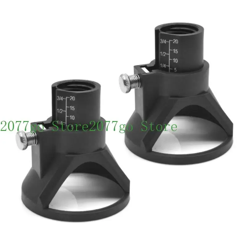 Y1UD Efficient Multiple Materials Cutting Kits Rotary Tool Attachment for Precise Depth Control Woodworking & Metal Projects