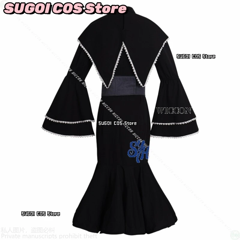 Аниме-игровой проект Sekai Cosplay Idol Girls Groups Nightcord At 25:00 Костюм Mikkuu {SUGOI COS} Винтаж Гот Лолита Хэллоуин