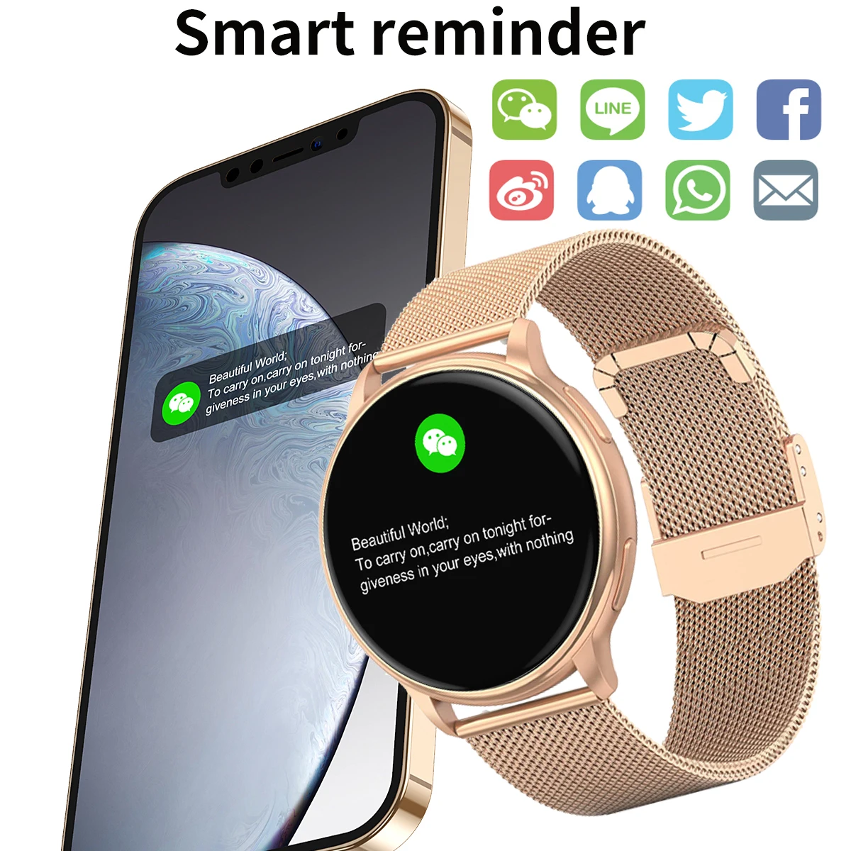 2023 New Men Smart Watch Men Full Touch Screen Sports Fitness Watch IP67 Waterproof Bluetooth For Android IOS Smartwatch Women