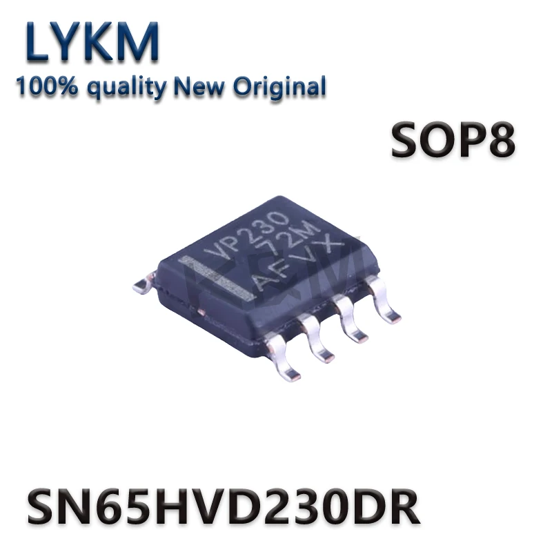 10-50/PCS New SN65HVD230DR SN65HVD230 VP230 SOP8 CAN bus transceiver chip In Stock
