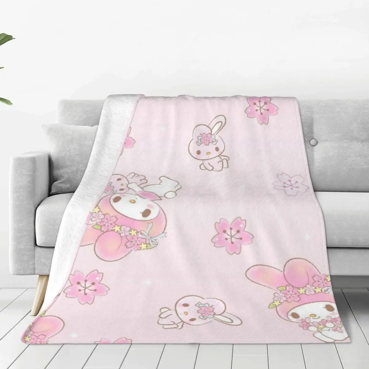 

Melody Blanket Sofa Bedroom Bed Home Office Nap Blanket Car Travel Picnic Blankets Gift