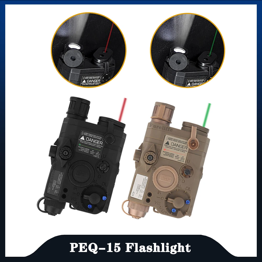 

Original PEQ-15full-featured Simulated tactical activity light infrared illuminator infrared laser and visible laser three modes