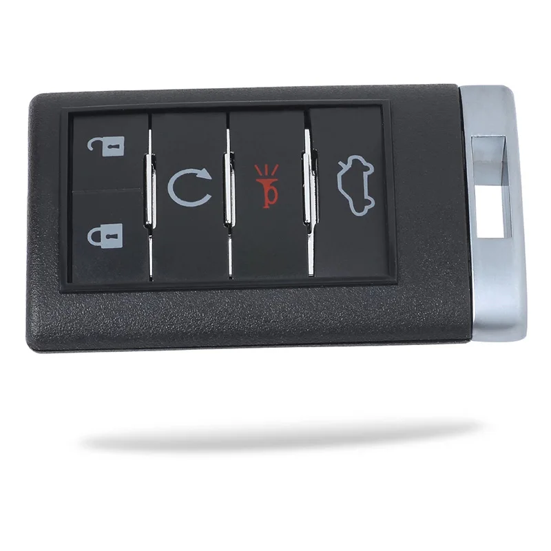 KEYECU Smart Remote Key With 5 Buttons 315MHz for Cadillac STS CTS DTS SRX 2006-2013 Fob OUC6000066 OUC60270 OUC60221 850K-60000