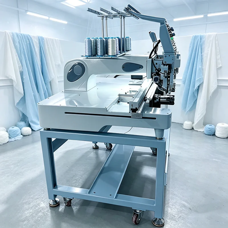 15 Needle Single Head Industrial Embroidery Machine for Custom Uniform and Sportswear