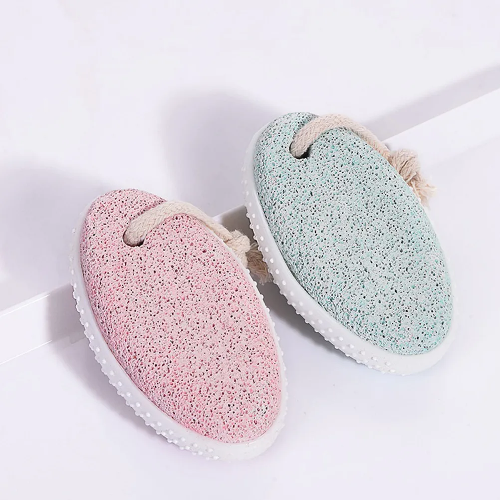 Volcanic Pumice Stone Foot Scrubbing Stone for Feet Hands Care Remove Hard Dry Skin Callosity Pedicure Tool Lightweight Portable