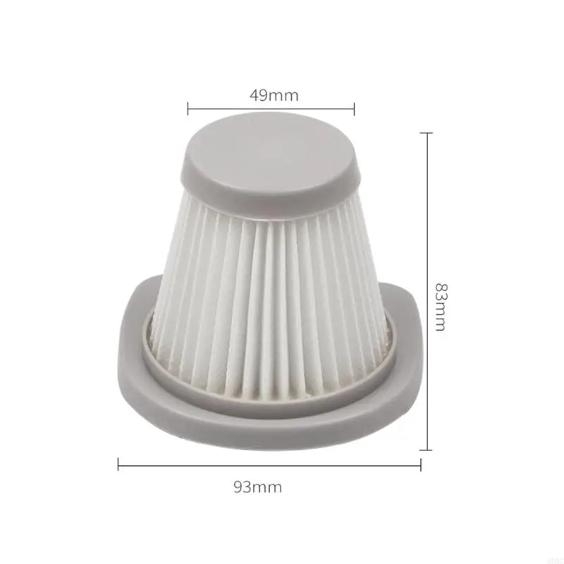 A0NC 3/5PCS ตัวกรอง HEPA ทดแทนสำหรับ SC861 SC861A ตัวกรองเครื่องดูดฝุ่นแบบใช้มือถือ