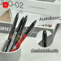 WQN3/6/12pcs 0.5mm Ancient Style Series Neutral Pen Black Ink Large Capacity Ink with High Appearance Quality Hard Pencil for Ca