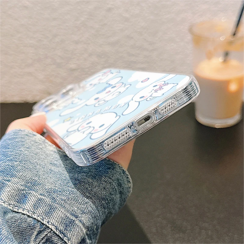 Clear Soft Phone Case for Honor X8b X9a X7b 90 Lite X9b Y9 Prime 2019 Sanrio Cinnamoroll Hello Kitty