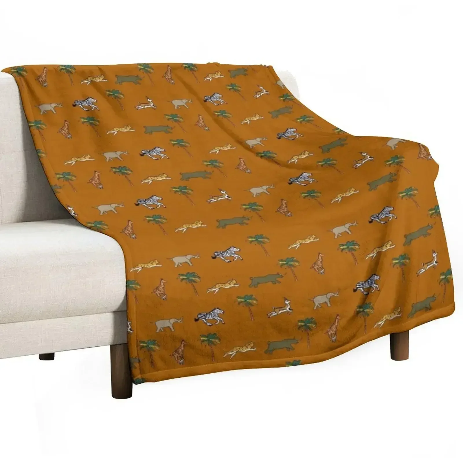 

Darjeeling Limited Luggage Pattern Fan Art Throw Blanket Versatile Cozy Throw Blanket for All Occasions