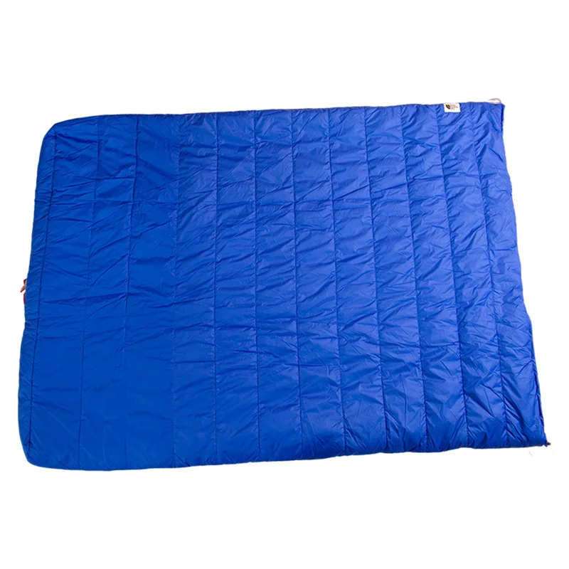 Cotton Double Envelope Sleeping Bag, Portable Thickened Double Sleeping Bag Outdoor Camping Camping Travel Adult Sleeping Bag