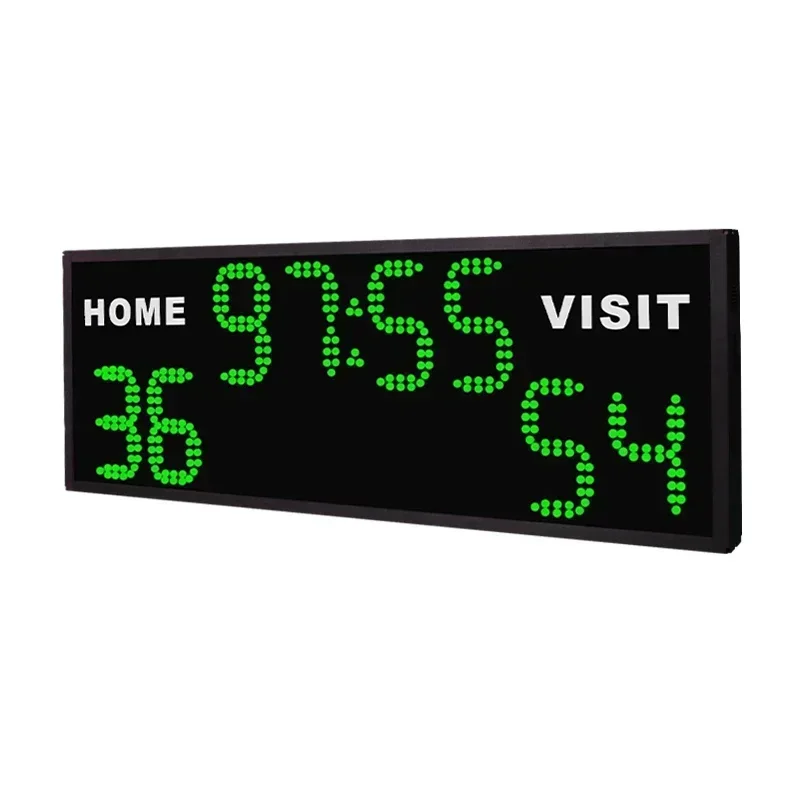 2026 New   CHEETIE CP42 Portable Basketball Scoreboard With Shot Clock Outdoor LED Score Display And Game Time Countdown Court