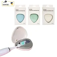 Portable Mini Toothbrush Sanitizer Holder Type-C USB Charging 150mAh Oral Care Teethbrush UV Disinfection Drying Sterilizer Box