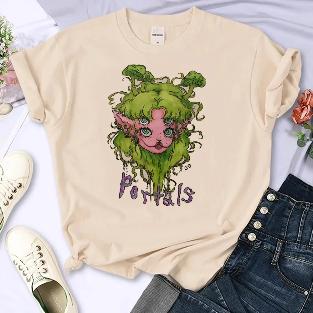 Melanie Martinez Tee women designer streetwear comic Tee female manga y2k clothing