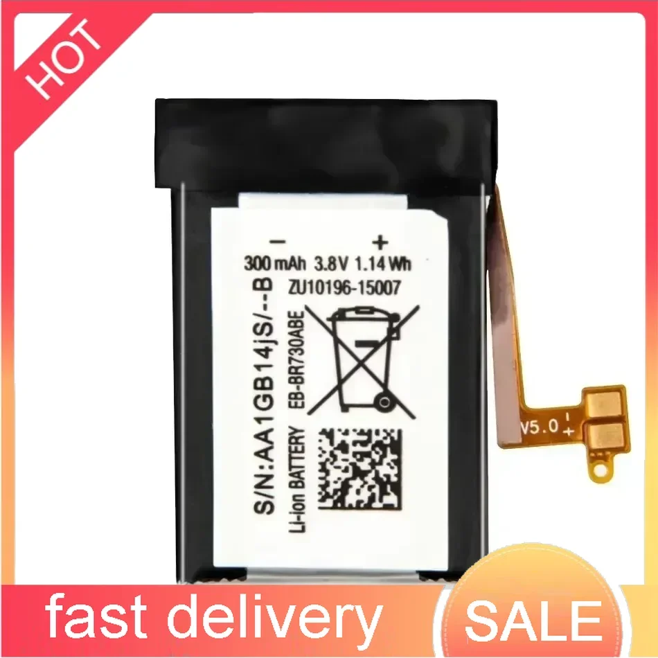 Uhr batterie EB-BR730ABE 300mah für samsung gear sport SM-R600 s2 3g r730 SM-R730A r730v SM-R730S SM-R730T SM-R735T