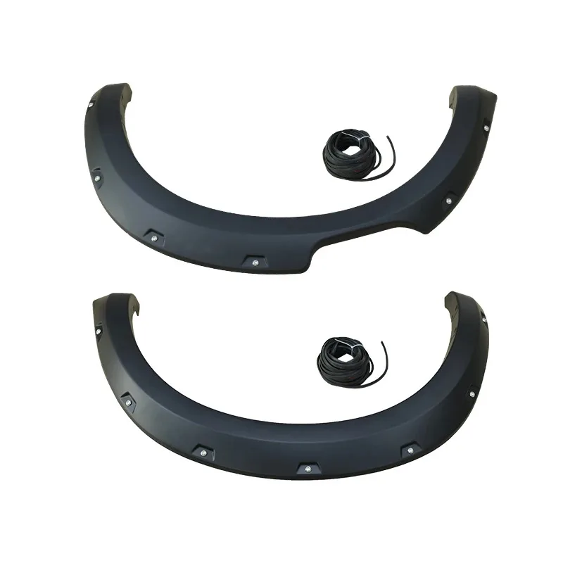 Car Flares Arch Wheel Eyebrow Protector Mudguard Sticker  Navara NP300 2021
